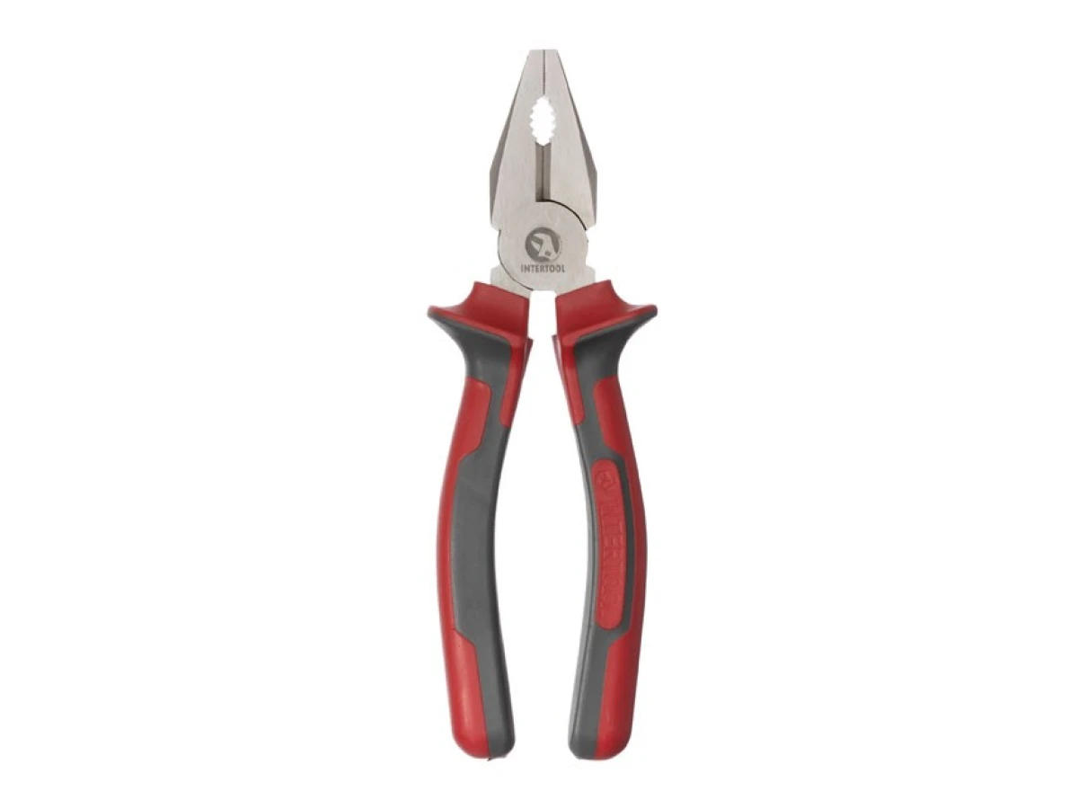 Плоскогубці 200 мм С55 INTERTOOL HT-0106 