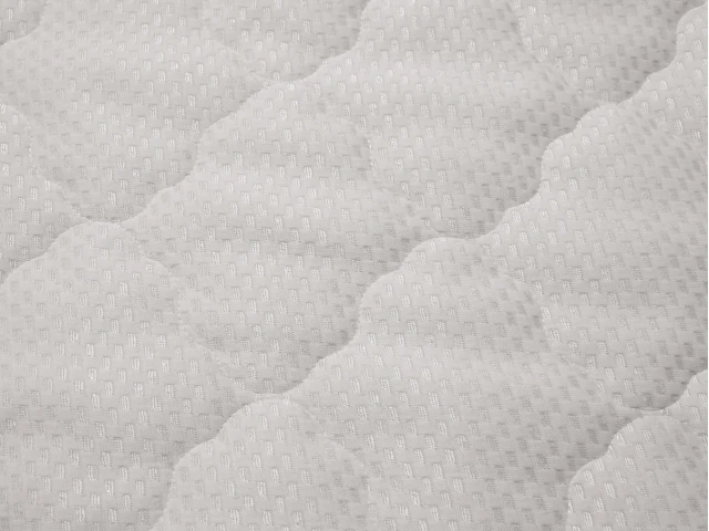 Матрацна тканина (трикотаж 180г, біла, стьобана, 300 синтепон) 