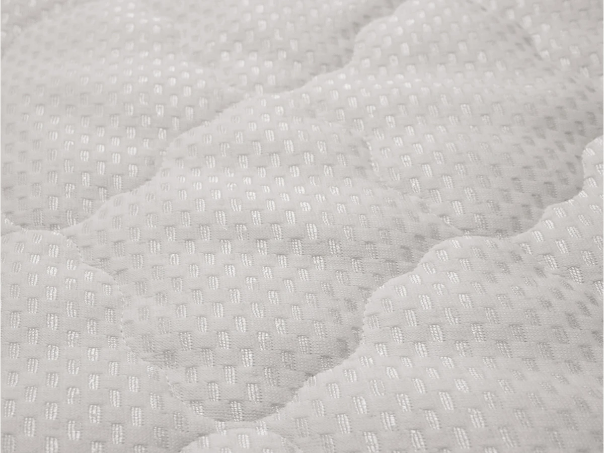 Матрацна тканина (трикотаж 180г, біла, стьобана, 300 синтепон) 