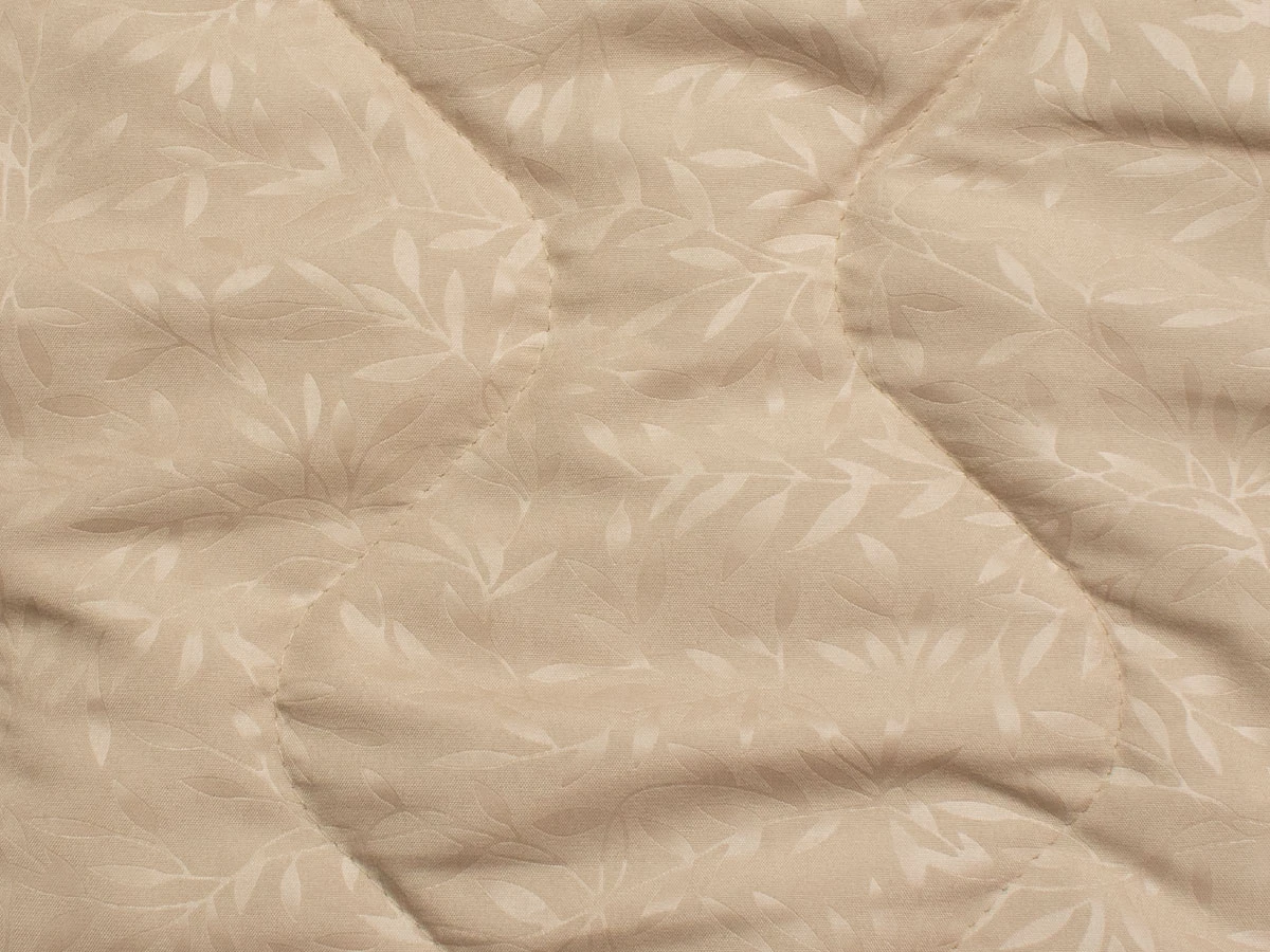 Матрацна тканина (мікрофібра, стьобана, бежева, 60 синтепон) 