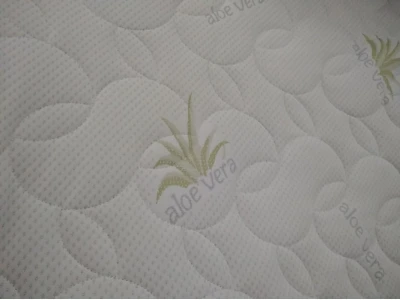 Матрацна тканина (трикотаж Алое Вера (240 г/м), стьобана, 100 синтепон)