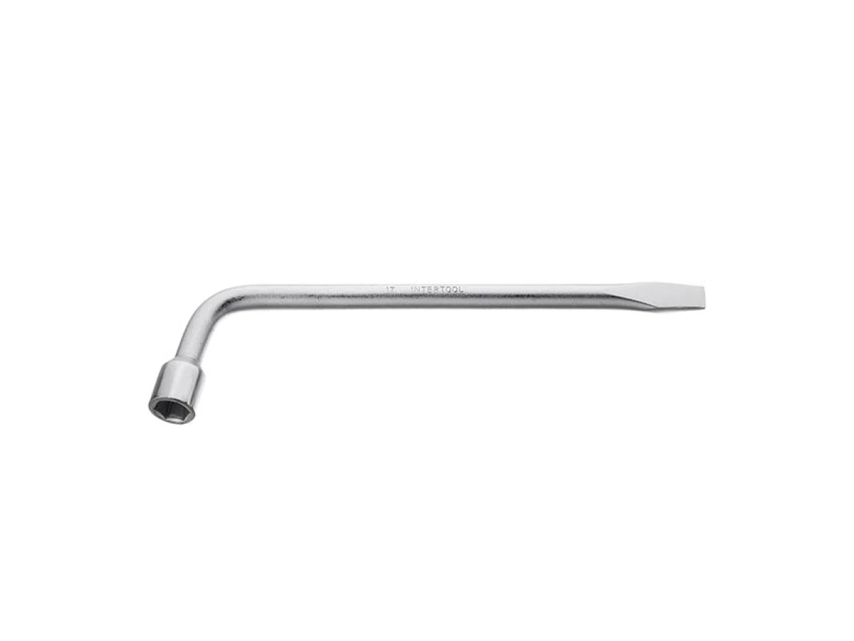 Ключ балонний L-подібний 17*350 мм INTERTOOL XT-4217 
