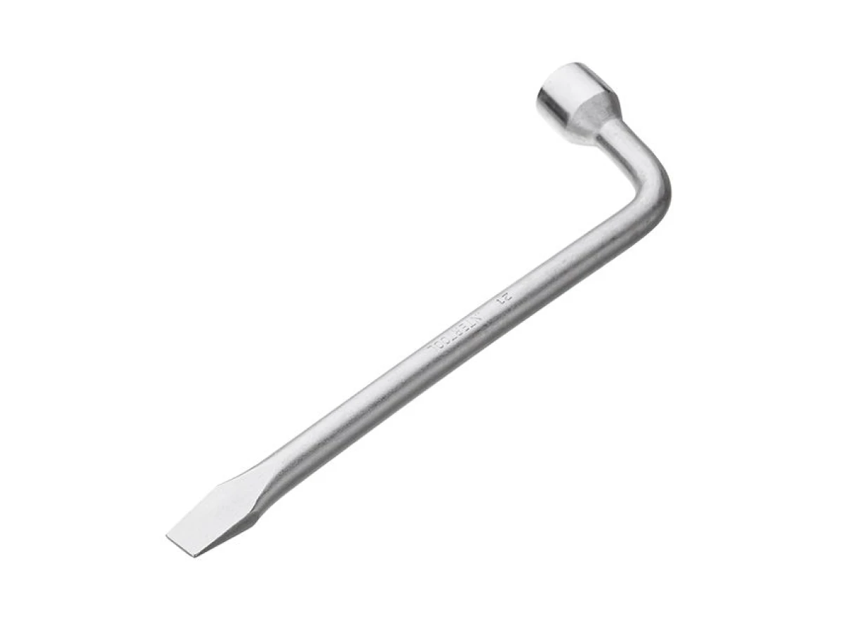 Ключ баллонний L-подібний 21мм x 350мм INTERTOOL XT-4221 