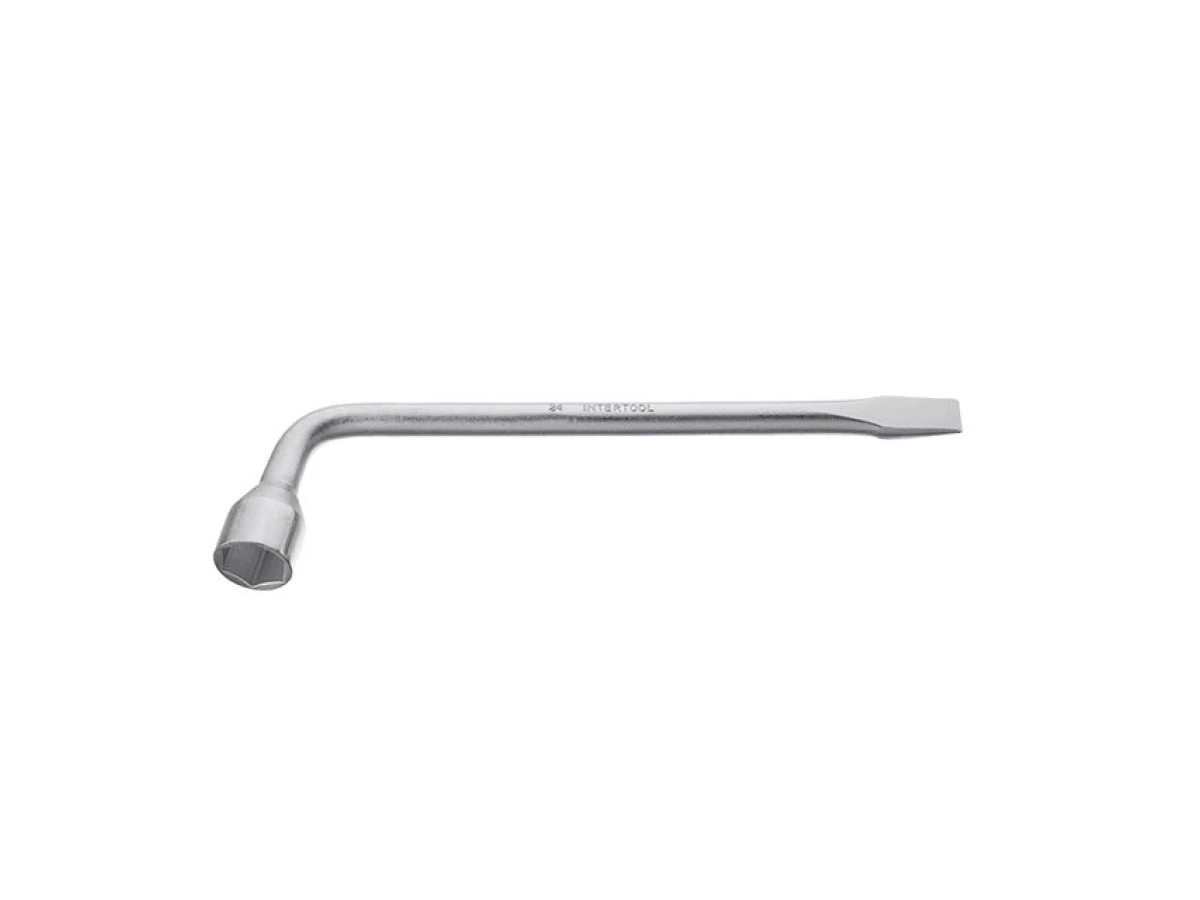 Ключ балонний L-подібний 24*350 мм INTERTOOL XT-4224 
