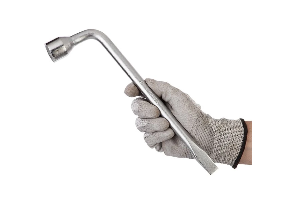 Ключ балонний L-подібний 24*350 мм INTERTOOL XT-4224 