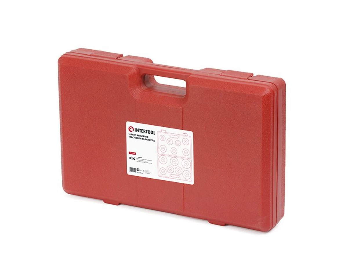 Набір знімачів масляного фільтра INTERTOOL HT-7204 