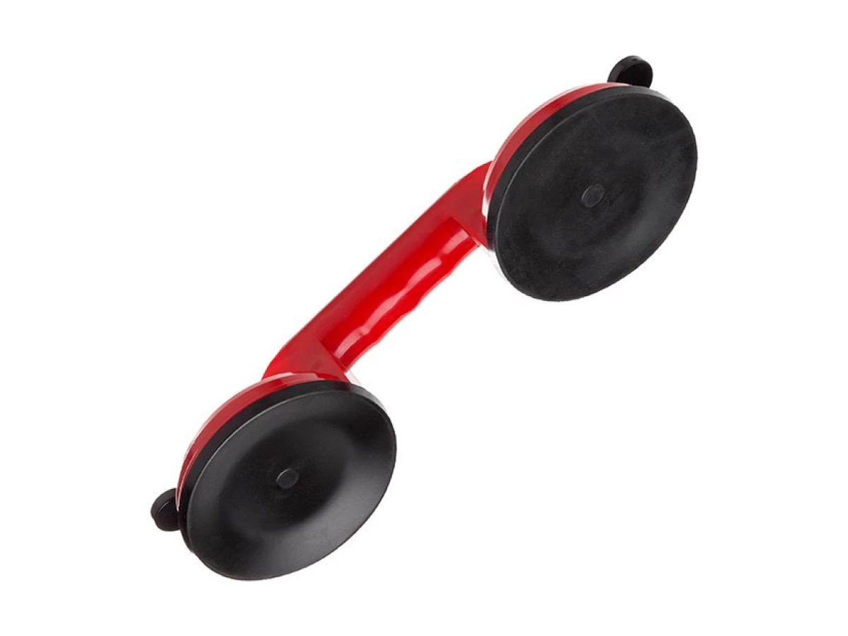 Держатель-присоска для стекол двойная 2x120 мм, max 80 кг INTERTOOL HT-7102 