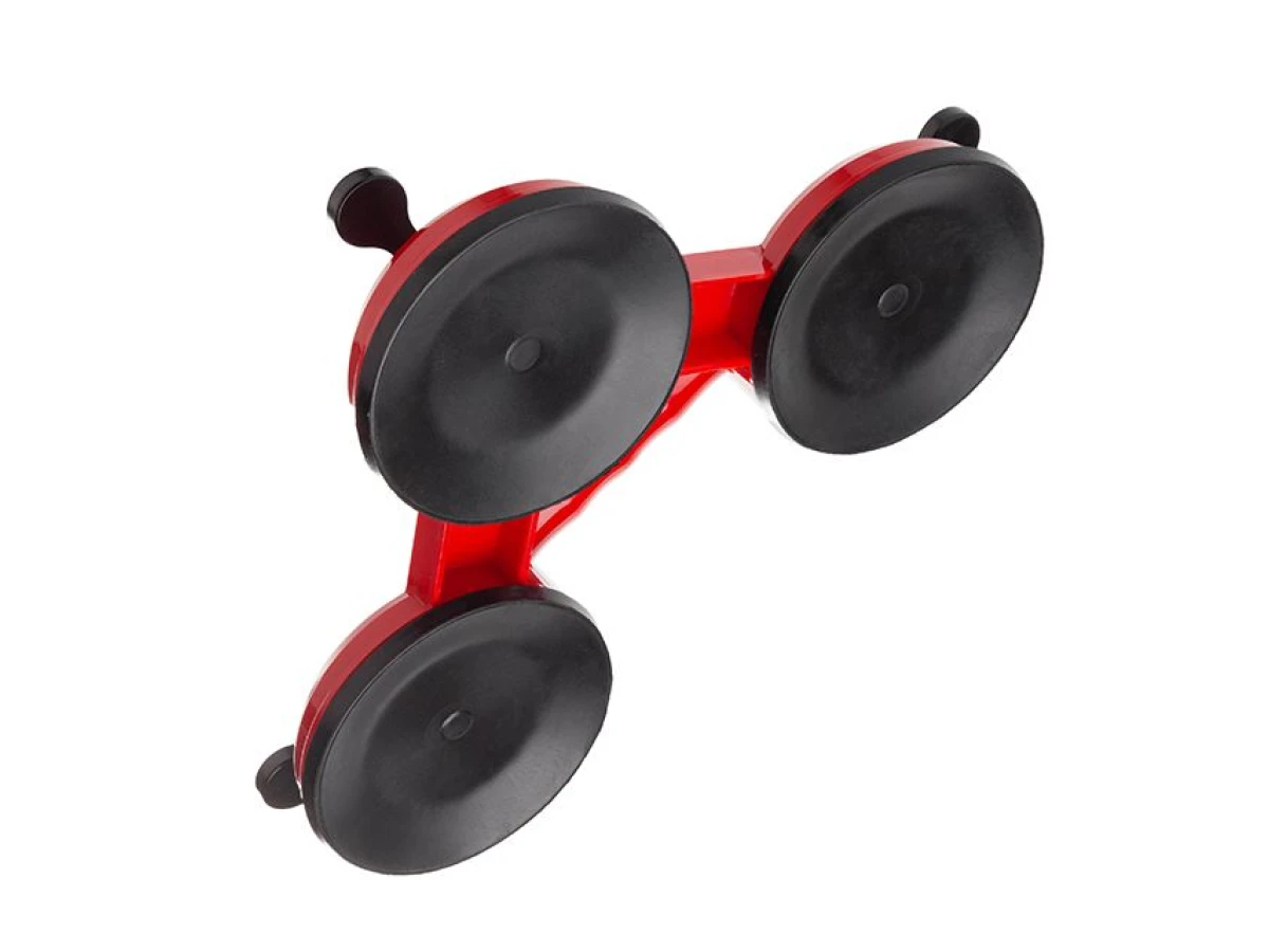 Держатель-присоска для стекол тройная 3x120 мм, max 160 кг INTERTOOL HT-7103 