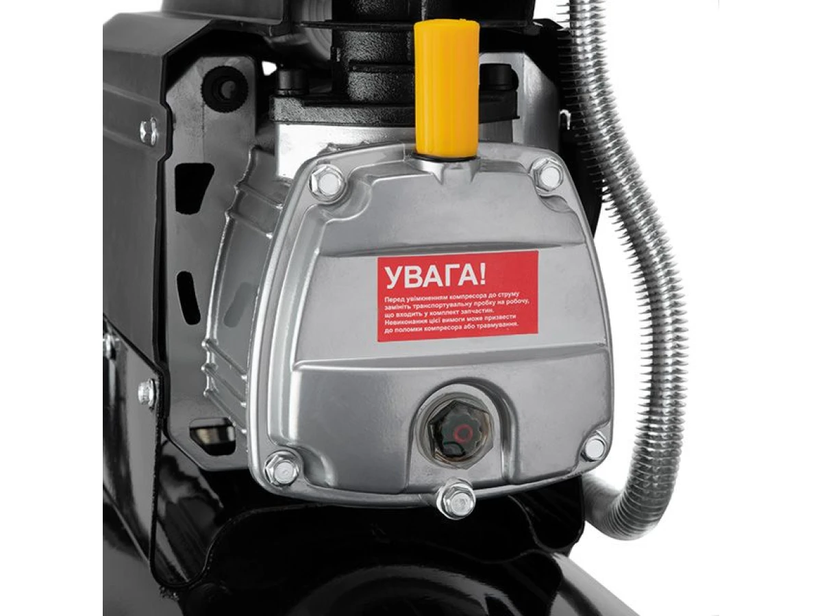 Компресор МК 50, 1.5 кВт, 220 В, 8 атм, 205 л/хв INTERTOOL PT-0021 