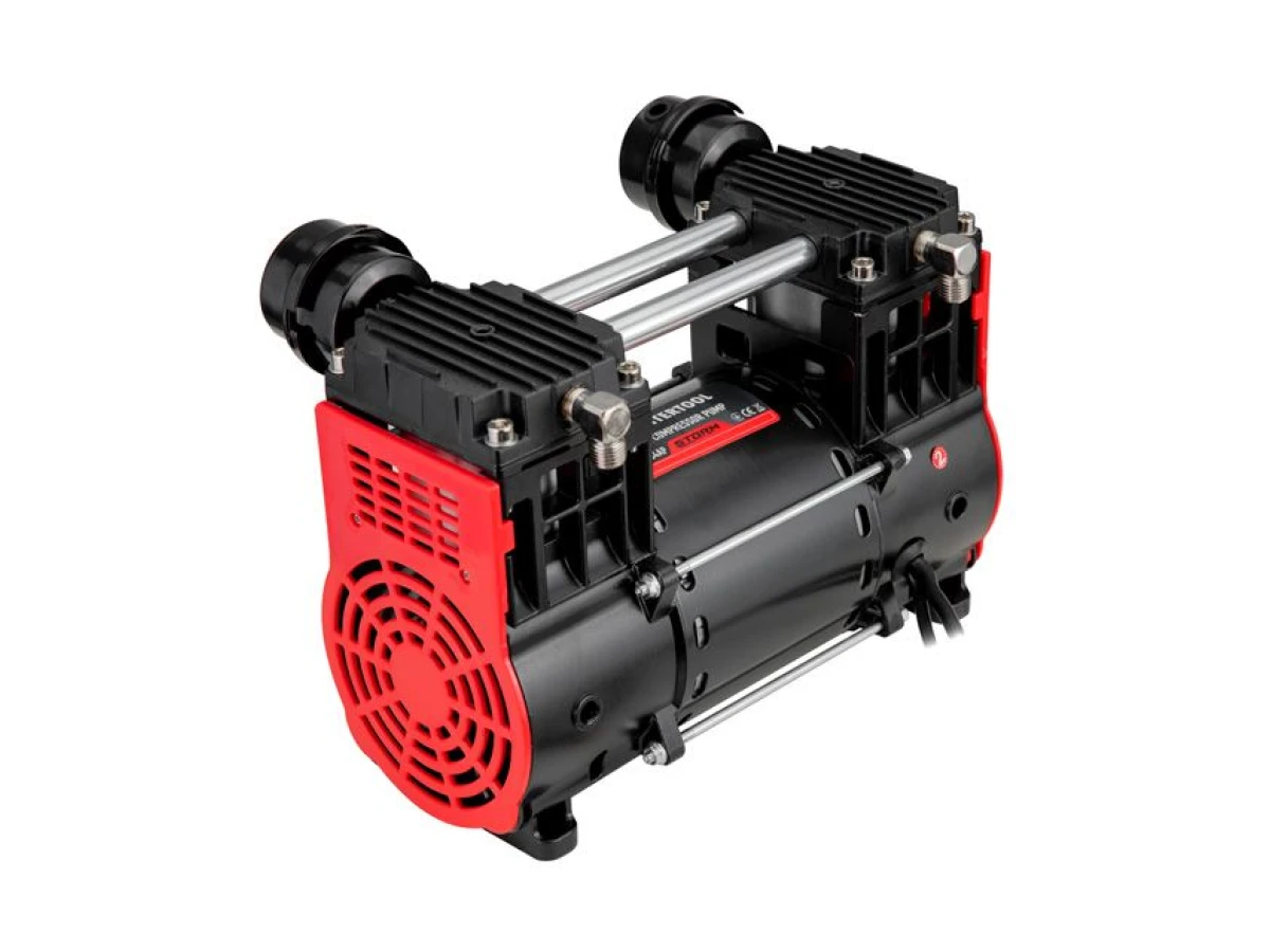 Головка компрессорная к PT-0026, 27, 28, 34, 35, 1.1кВт, 220В, 8атм, 160 л/мин, 1400 об/мин безмасляная INTERTOOL PT-0026AP 