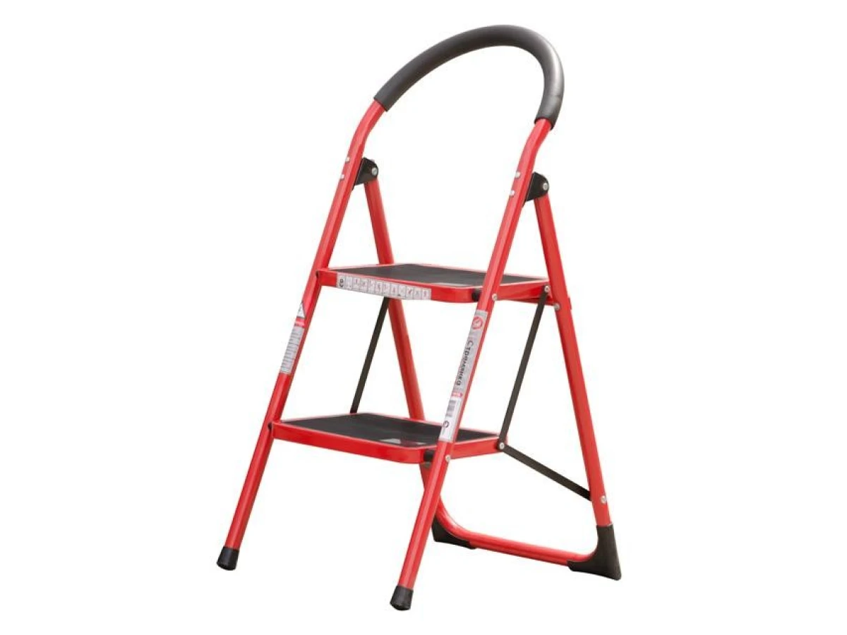 Стремянка 2 ступени, высота 887 мм INTERTOOL LT-0036 