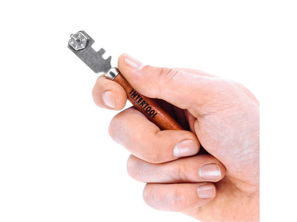 Склоріз з 6-ма роликами INTERTOOL HT-0521 