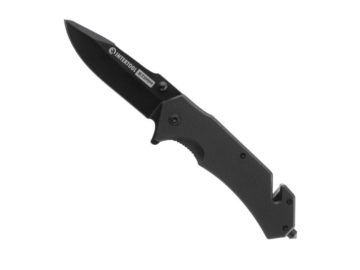 Ніж складаний 8см Drop-Point, STORM INTERTOOL HT-0588 