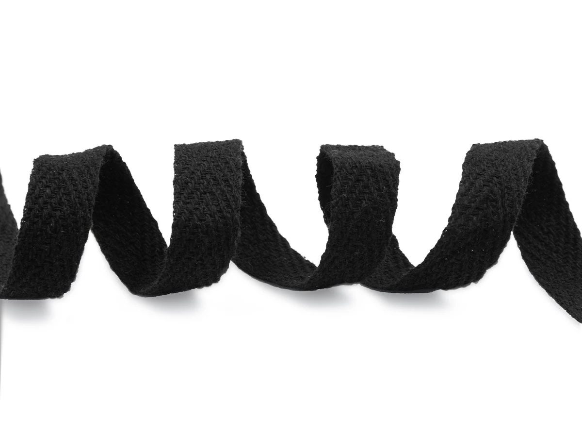 Стрiчка кiперна 1 см чорна 