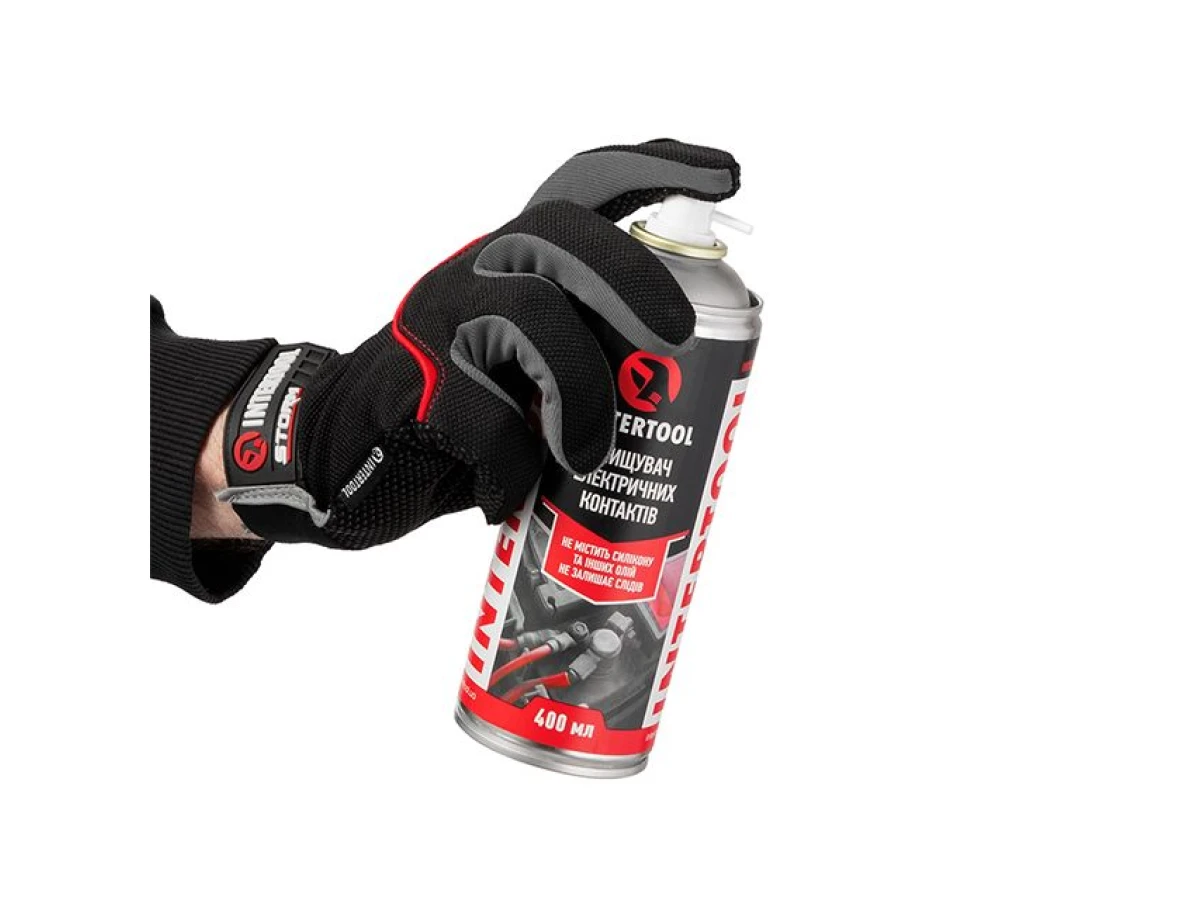 Очищувач електроконтактів, аерозоль 400 мл INTERTOOL FS-0074 