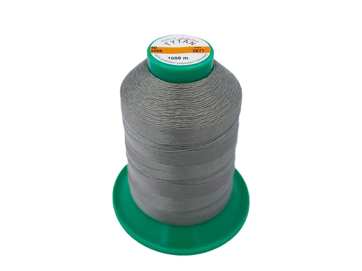 Tytan (Титан) 40(1000м) колір №2677 - сірий 