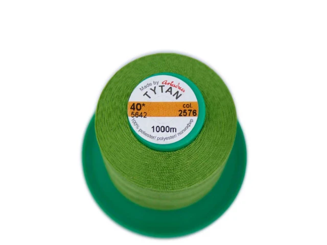 Tytan (Титан) 40(1000м) колір №2576 - зелений 