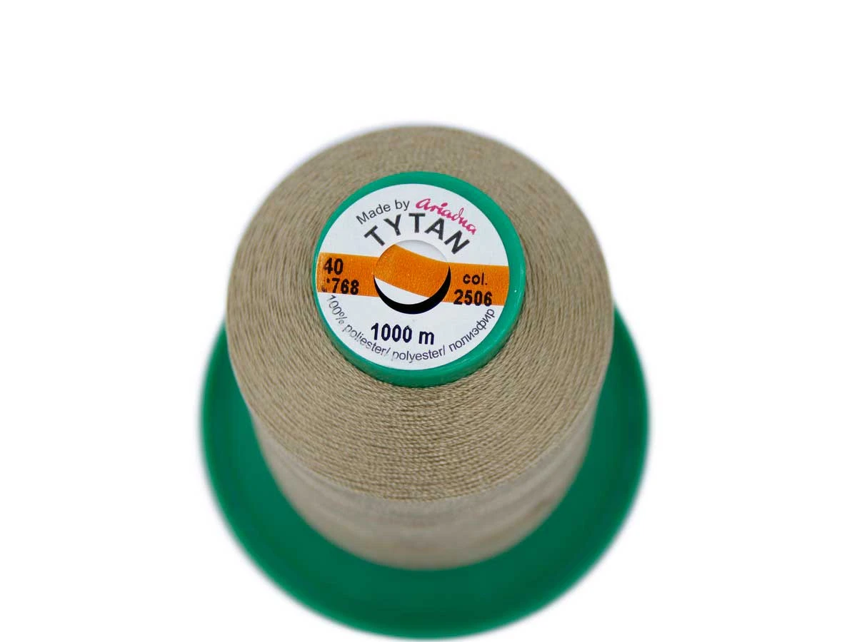 Tytan (Титан) 40(1000м) колір №2506 - перламутрово-бежевий 