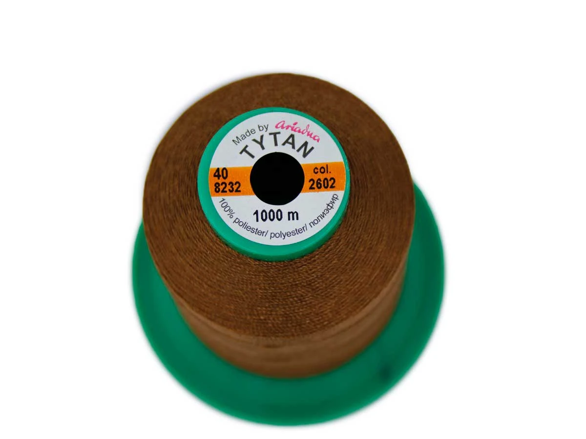 Tytan (Титан) 40(1000м) колір №2602 - кориця 