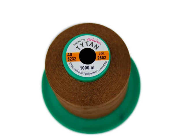 Tytan (Титан) 40(1000м) колір №2602 - кориця 