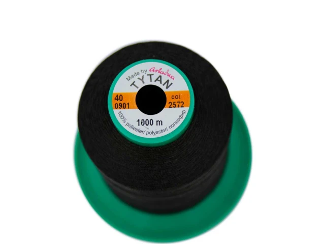 Tytan (Титан) 40(1000м) колір №2572 - гіркий шоколад 