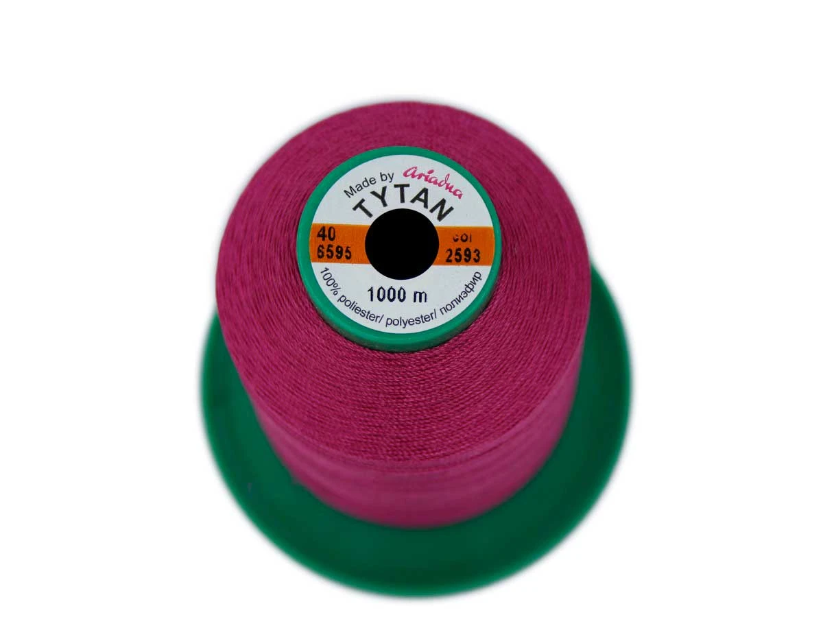 Tytan (Титан) 40(1000м) колір №2593 - ягідний 