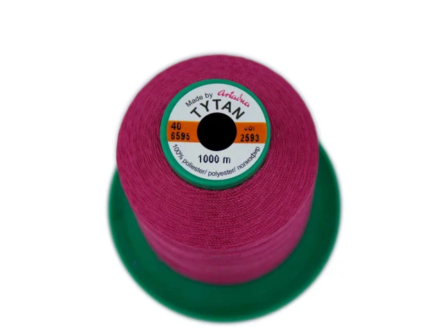 Tytan (Титан) 40(1000м) колір №2593 - ягідний 