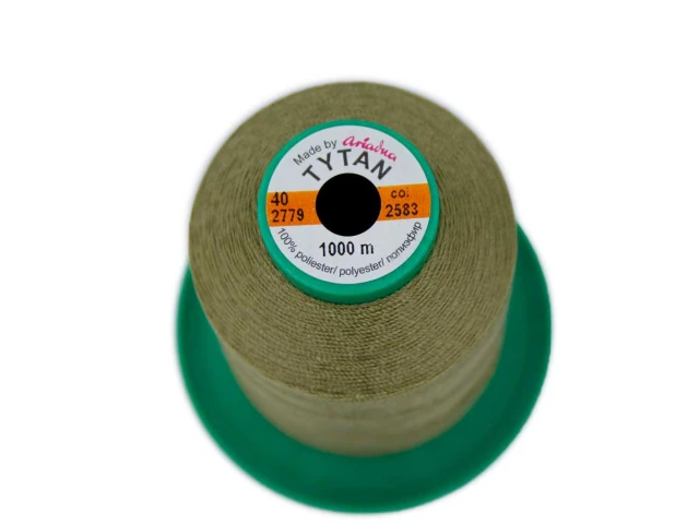 Tytan (Титан) 40(1000м) колір №2583 - оливковий 