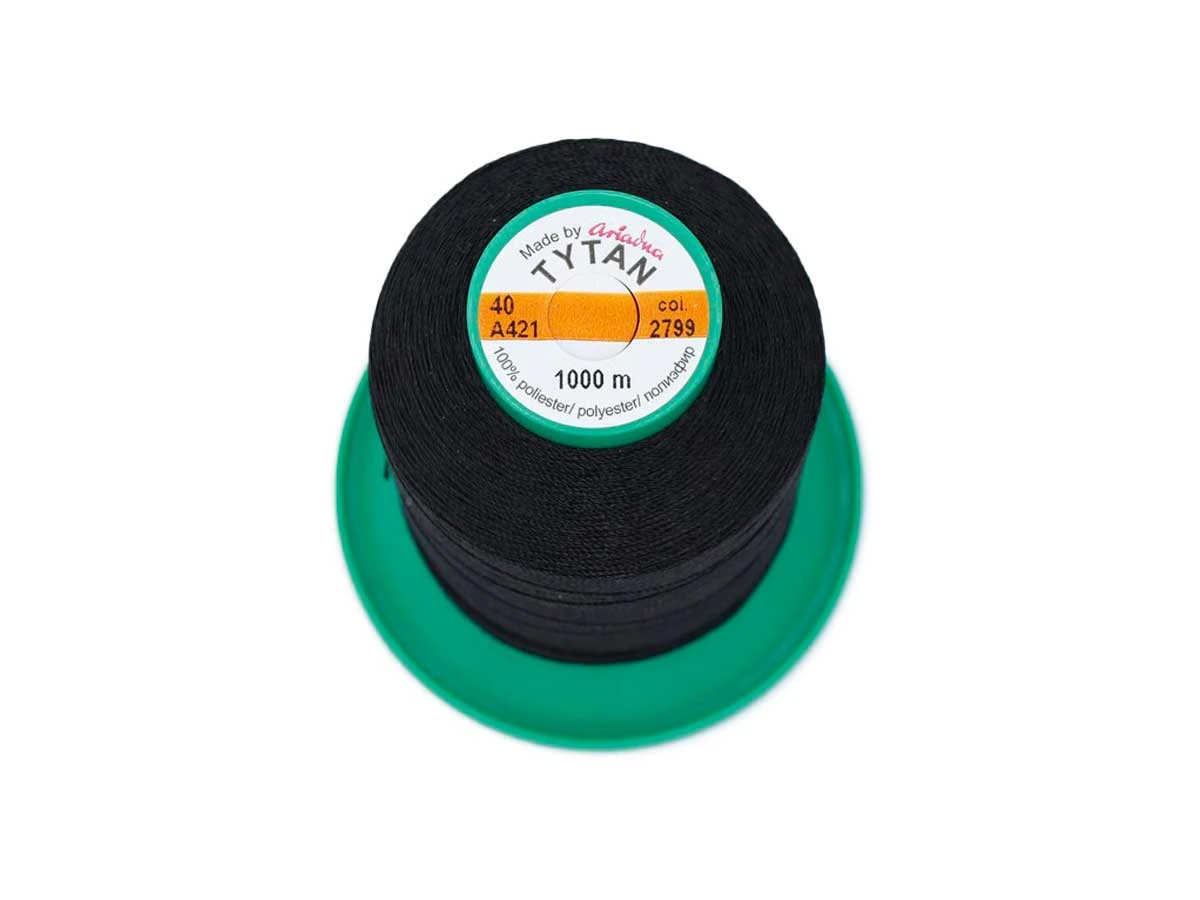 Tytan (Титан) 40(1000м) цвет №2799 - черный 
