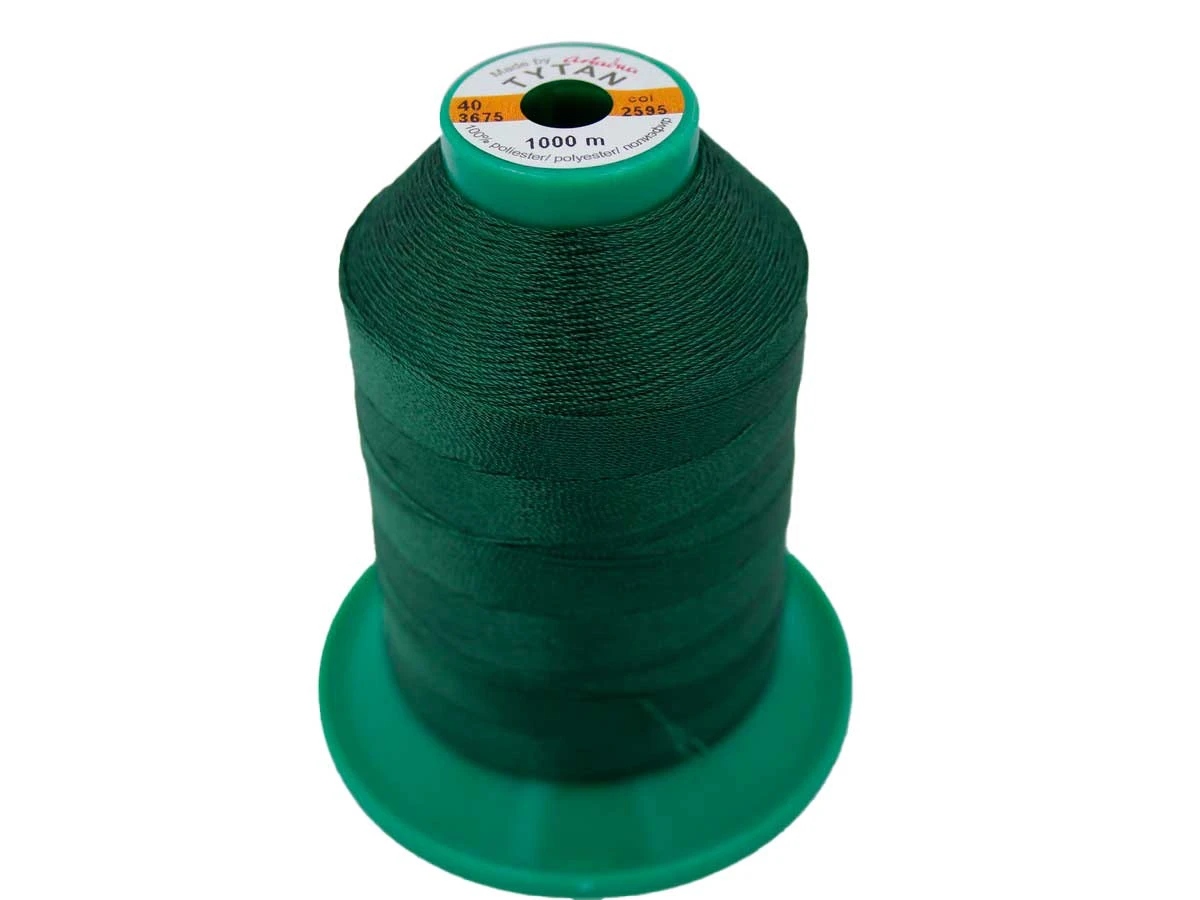 Tytan (Титан) 40(1000м) колір №2595 - смарагдовий 