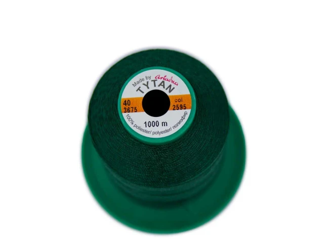 Tytan (Титан) 40(1000м) колір №2595 - смарагдовий 