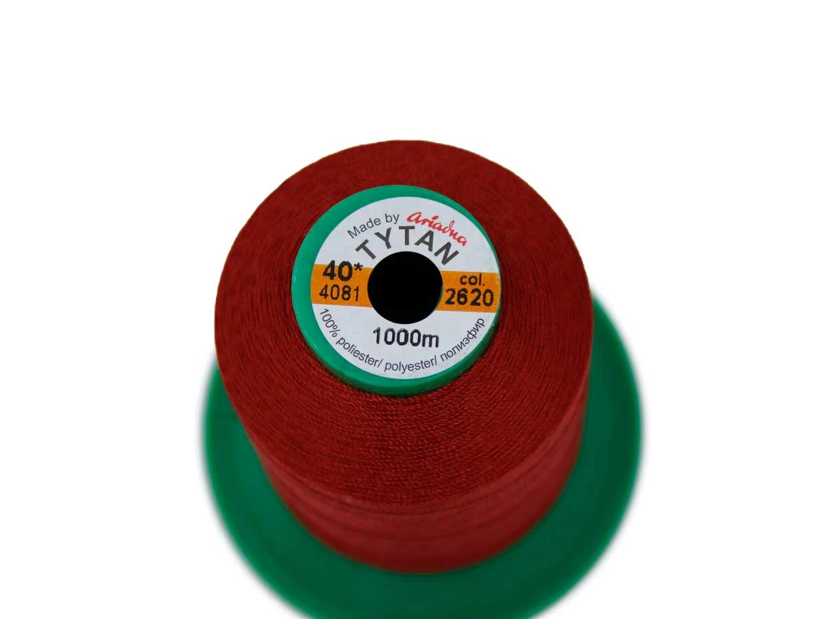 Tytan (Титан) 40(1000м) колір №2620 - теракотовий 