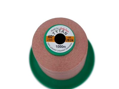 Tytan (Титан) 40(1000м) колір №2624 - припилено-рожевий