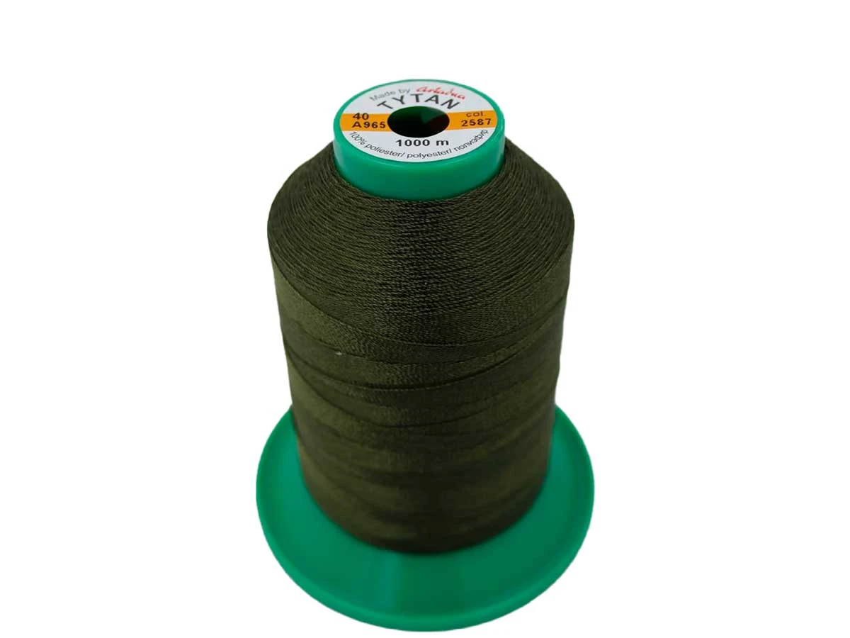 Tytan (Титан) 40(1000м) колір №2587 - темний хакі 