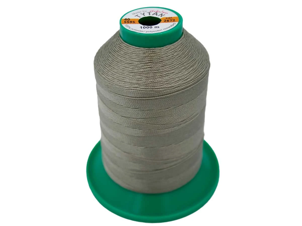 Tytan (Титан) 40 колір №2672 - помірний жовтувато-коричневий 