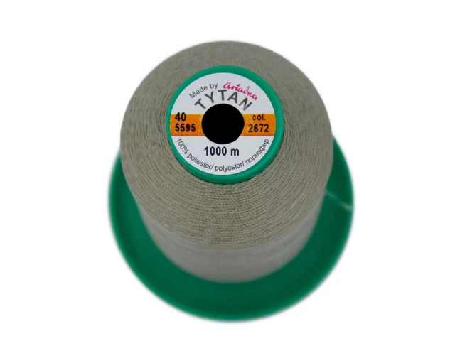 Tytan (Титан) 40 колір №2672 - помірний жовтувато-коричневий 