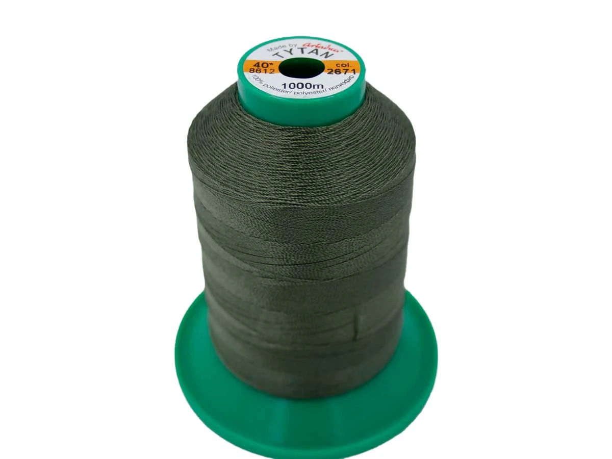 Tytan (Титан) 40 колір №2671 - зелена папороть 