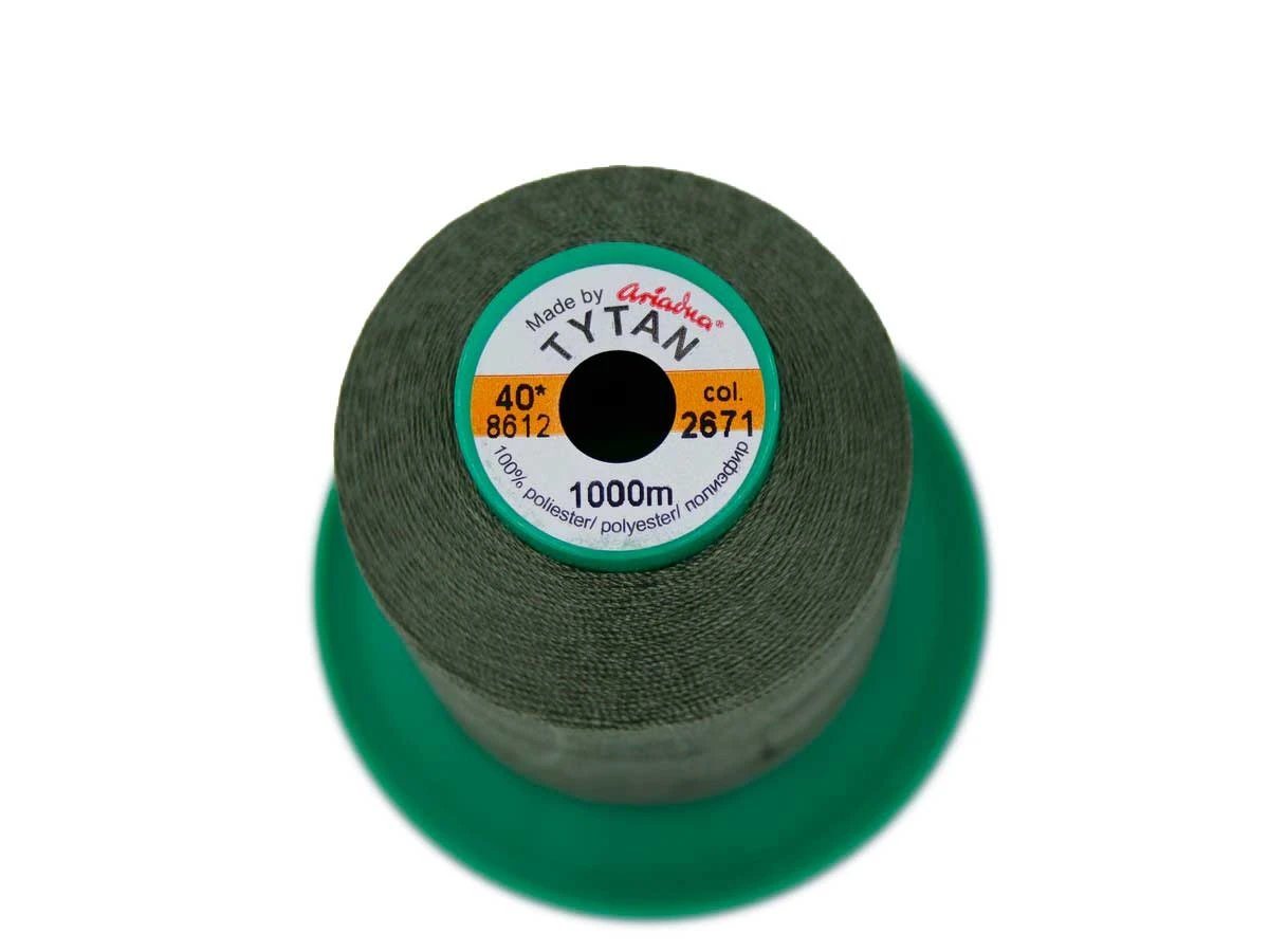 Tytan (Титан) 40 колір №2671 - зелена папороть 