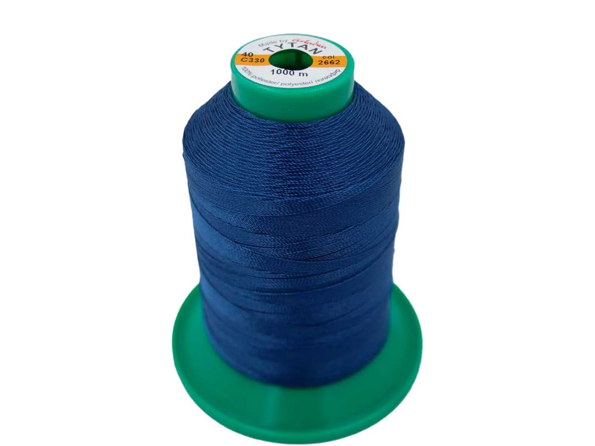 Tytan (Титан) 40 колір №2662 - темно-блакитний 