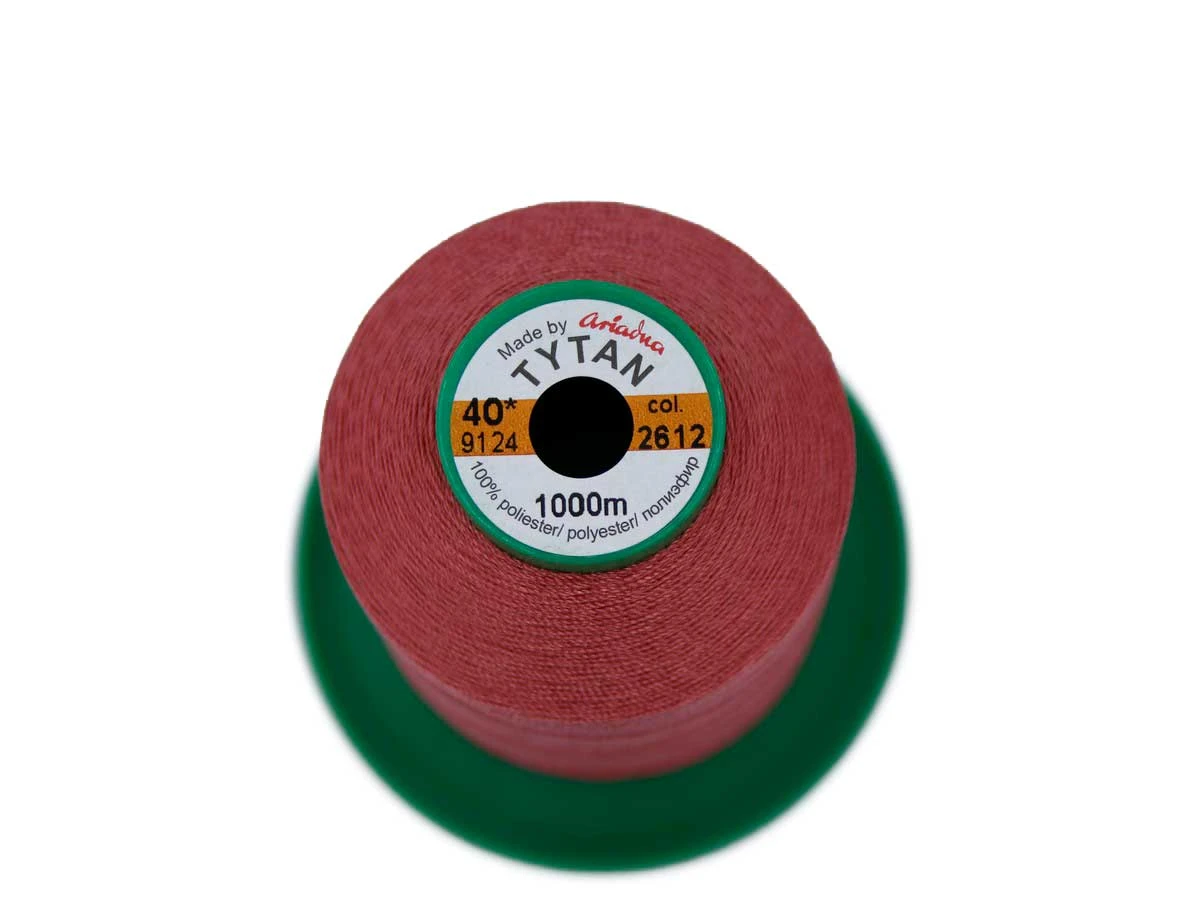Tytan (Титан) 40(1000м) колір №2612 - блідо-рожевий 