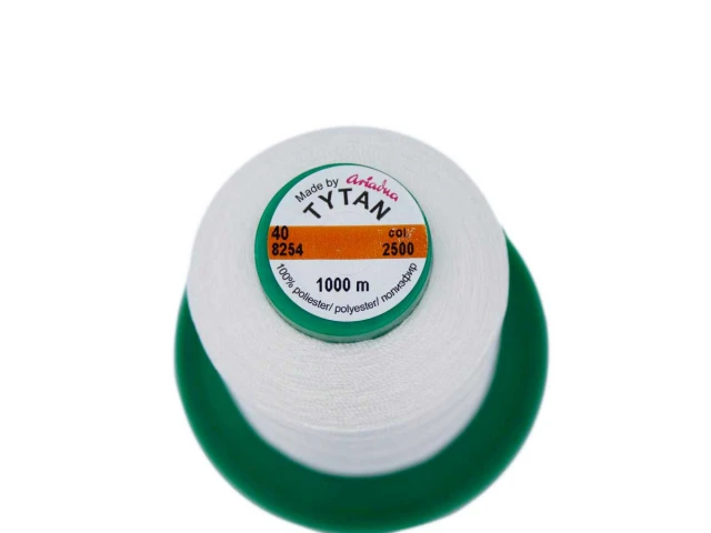 Tytan (Титан) 40(1000м) цвет №2500 - белый 