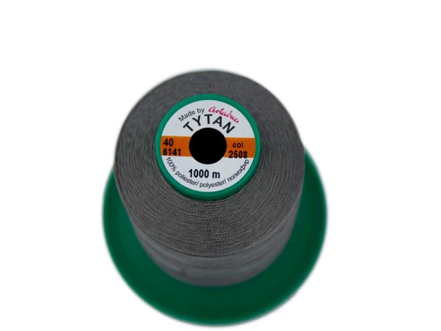 Tytan (Титан) 40(1000м) колір №2508 - сірий бетон 