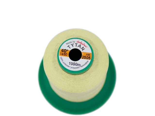 Tytan (Титан) 40(1000м) колір №2505 - лимонний 