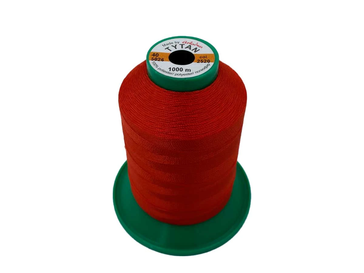 Tytan (Титан) 40(1000м) колір №2520 - кораловий 