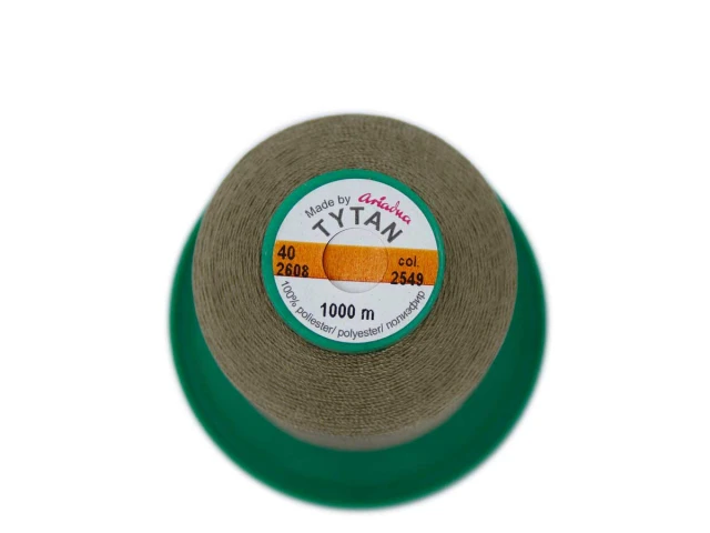 Tytan (Титан) 40(1000м) цвет №2549 - серо-бежевый 