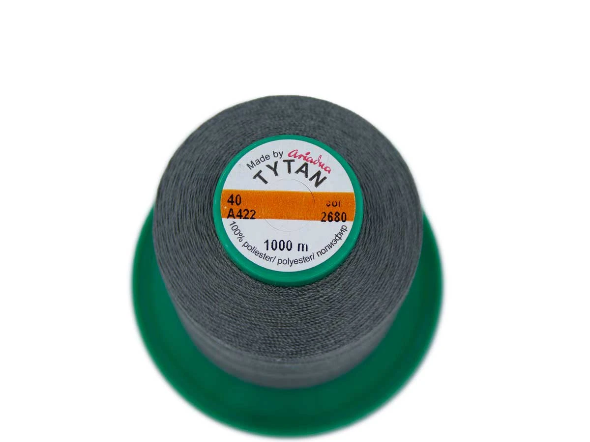 Tytan (Титан) 40(1000м) колір №2680 - мишачо-сірий 