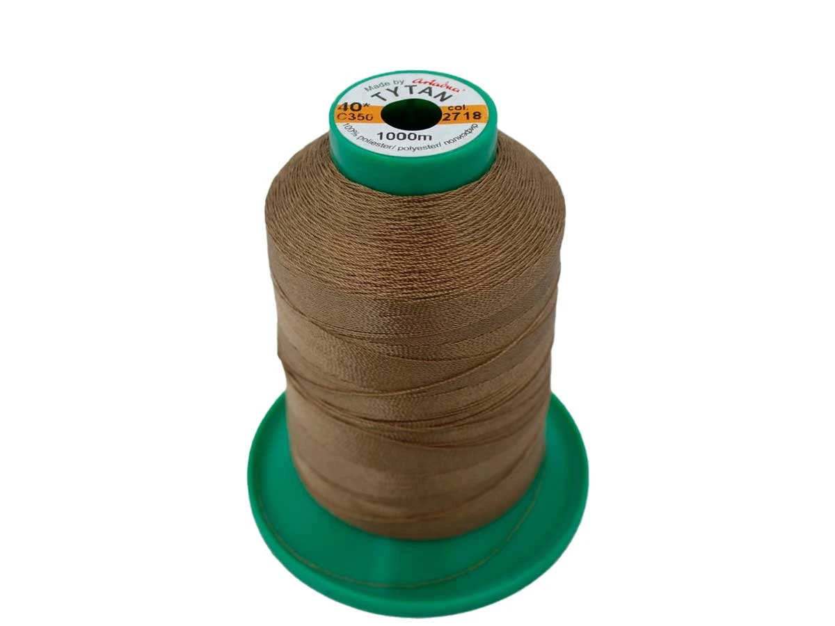 Tytan (Титан) 40(1000м) колір №2718 - коричнево-бежевий 