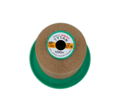 Tytan (Титан) 40(1000м) колір №2718 - коричнево-бежевий