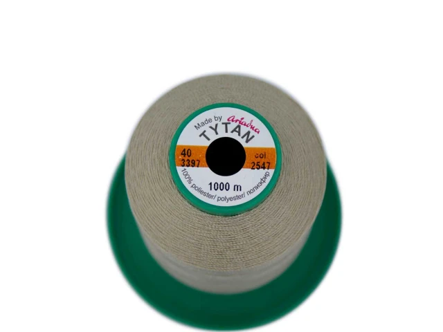 Tytan (Титан) 40(1000м) колір №2547 - платиновий 