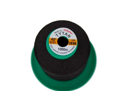 Tytan (Титан) 40(1000м) колір №2698 - коричневий бістр